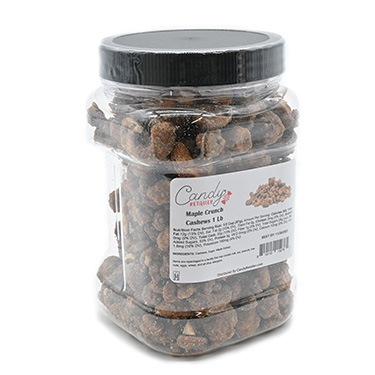 Fresh Roasted Cashews Maple Crunch 1lb 